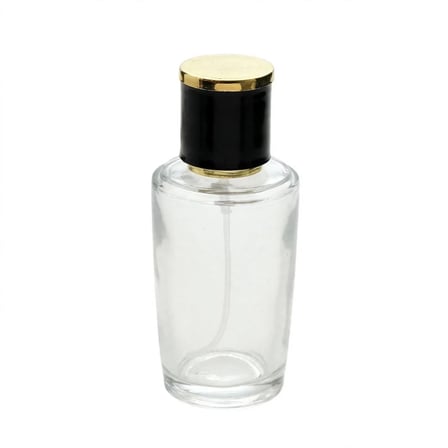 Parfüm Şişesi 50 ml 10 Adet Konik Silindir (SPREYİ APARATİLE KAPATILAN-KOLAY KAPAMA) Model