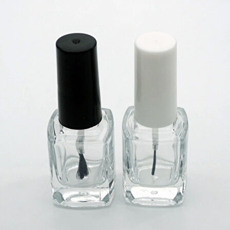 OJE ŞİŞESİ 12 ML (5 ADET) KARE BOŞ ŞİŞE