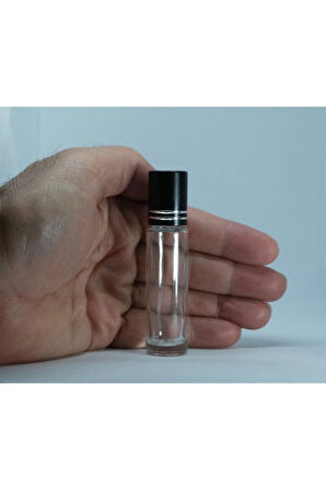 PARFÜM ŞİŞESİ BOŞ 10 ML (10 ADET) ROLL-ON MODELİ