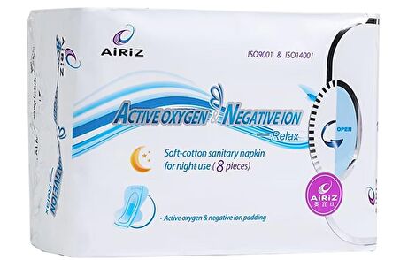 Tiens Airiz Gece 8li Hijyenik Kadın Pedi 1 Paket