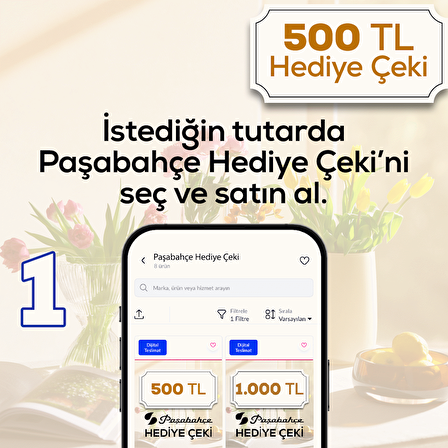 Paşabahçe Hediye Çeki 500 TL
