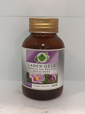 Laden Gülü Toz Ekstresi 50 Gr Cam Kavanoz