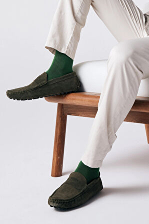 Nova Socks Erkek 4'lü Bambu Lastiksiz Sıkmayan Diyabetik Bilek Çorap / Yeşil-Bej-Bordo-Kahve