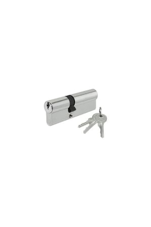 İto Kilit 254/100K 100 mm Standart Cerman Silindir Kapı Bareli (45+10+45 mm - 3 Anahtarlı)
