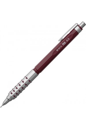 Pentel Versatil Kalem (Mekanik Kurşun Kalem) 0.5 Mm Kırmızı Gövde Orenz AT Automatic Technology Yxpp2005-b