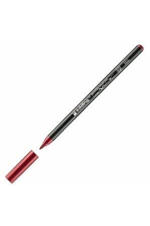 Edding 4200 Porselen Kalemi - Hobi Sanat Kalemi 1-4Mm Bordo (10 Lu Paket)