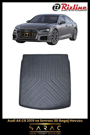 Rizline Audi A6 Sedan 2024 Model 3D Bagaj Havuzu