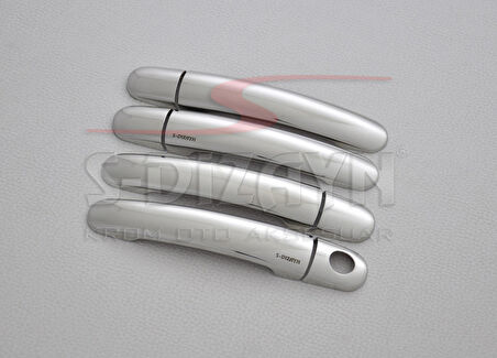 S-Dizayn Skoda Superb 5 Krom Kapı Kolu 4 Kapı 2001-2008
