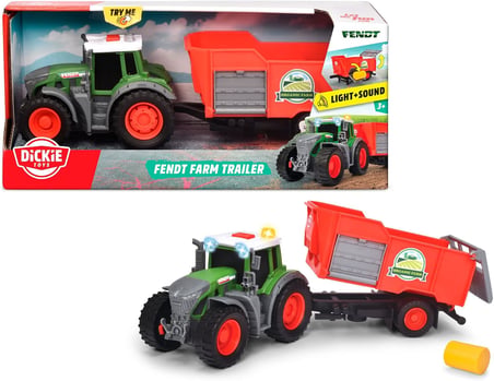 Simba Oyuncak Dickie Fendt Farm Trailer Römorklu Traktör Smb-203734001