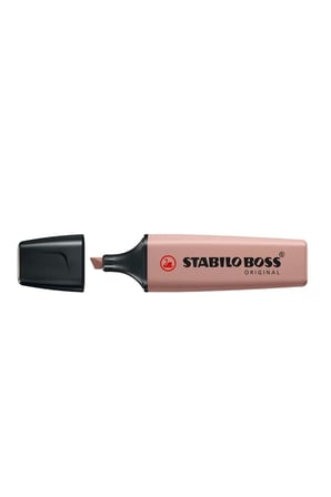Stabilo Fosforlu Kalem (İşaret Kalemi) Boss Naturecolors Kahverengi 70/165 (10 Lu Paket)