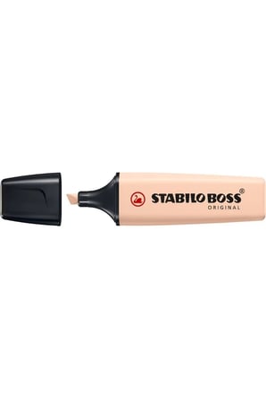 Stabilo Fosforlu Kalem (İşaret Kalemi) Boss Naturecolors Bej 70/186 (10 Lu Paket)