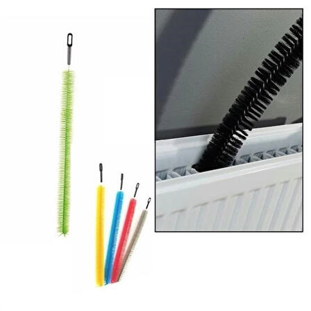 İpek Yıldızı® Ergonomik Pratik Kolay Kalorifer Peteği Temizleme Fırçası Aleti