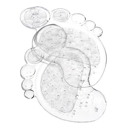 By Nevser® Ayakkabı İçi Ayak Kaydırmaz Dolgulu Rahat Silikon Pedi Tabanlığı