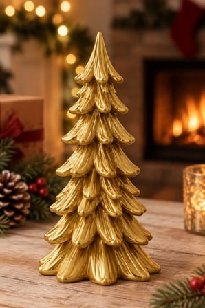 Noel Ağacı Figürlü Dekoratif Süs - 16cm