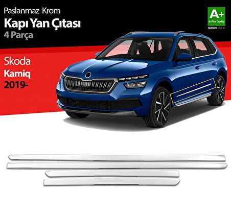 S-Dizayn Skoda Kamiq Krom Kapı Yan Çıtası 2019 Üzeri