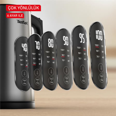 Tefal Selection 1500 Watt 1.7 Litre Su Isıtıcı Kettle - Inox
