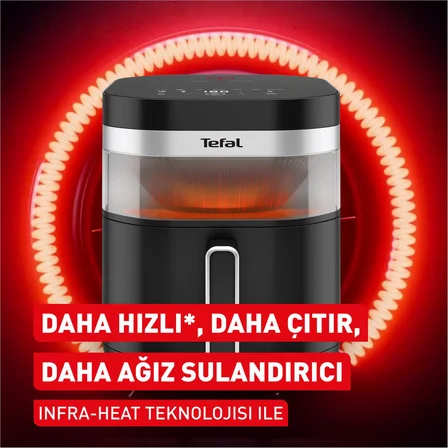 Tefal Easy Fry Infrared 2000 Watt Airfryer Fritöz - 7 Litre