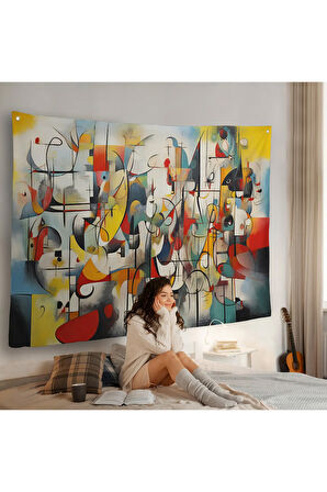 Enerjinin Büyüsü Duvar Örtüsü-7211