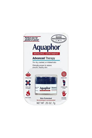 Aquaphor Çok Amaçlı (Koruyucu içermez, Kokusuz, Çatlakları, Sıyrıkları, Tahrişleri korur ve rahatlatır) Cilt Bakım Kremi 7GR