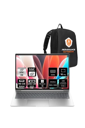 ProBook 4 G1i Ultra 7 255U 96GB 256GB SSD Intel Graphics 16" WUXGA W11P Notebook & PER4 Çanta