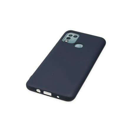İnfinix Hot 10 Play Kılıf Nano içi Kadife Silikon - Lacivert