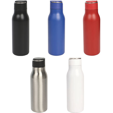 Paslanmaz Çelik Matara (500 ml) - Siyah