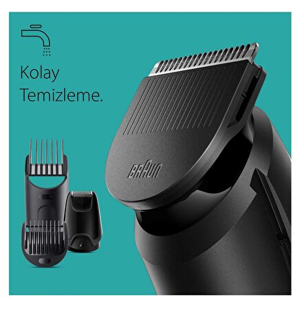 Braun Series 3 MGK3410 Hepsi Bir Arada Şekillendirme Seti 6’sı 1 Arada Erkek Bakım Kiti