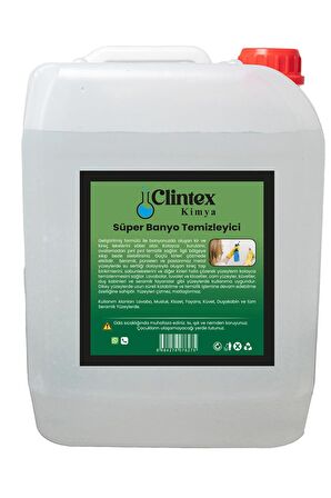 Clintex Kimya Süper Banyo Temizleyici 5 Lt