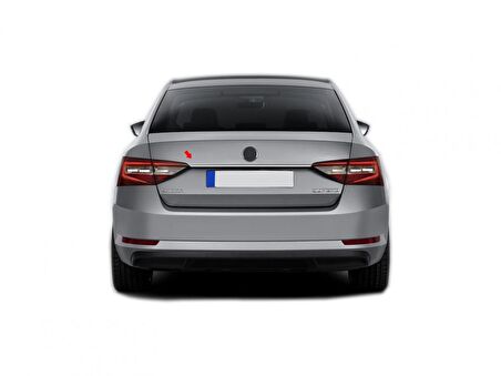 Paspasgarajı Skoda Superb Krom Bagaj Çıtası 2015 Üzeri