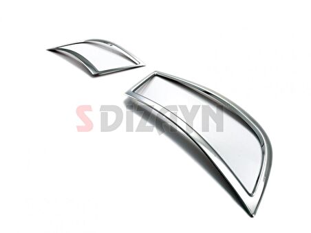 S-Dizayn Skoda Superb Krom Egzoz Çıkışı 2 Parça 2015-2019