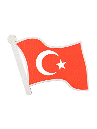 Dalgalı Türkiye Bayrak - Cırt - Patch - Peç - Arma