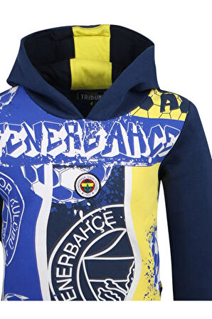 Fenerbahçe ÇOCUK TRIBUN FENERBAHÇE PATTERN SWEAT