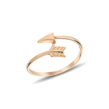 Altın Ok Yüzük 1,19 Gram