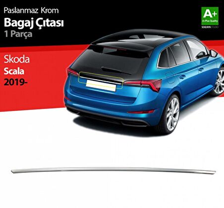 S-Dizayn Skoda Scala Krom Bagaj Çıtası 2019 Üzeri