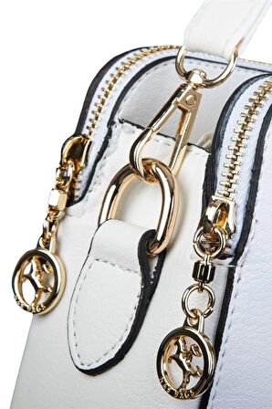 Nas Bag Kadın Çapraz Çanta - Beyaz