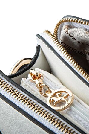 Nas Bag Kadın Çapraz Çanta - Beyaz