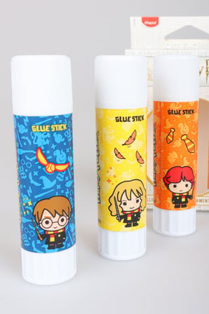 x Dekomus "Wizard Icons Collection" Harry Potter Lisanslı 3'lü Stick Yapıştırıcı 