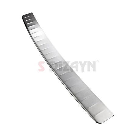 S-Dizayn Skoda Rapid Spaceback Krom Arka Tampon Eşiği 2013 Üzeri