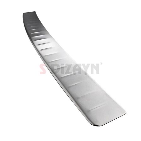S-Dizayn Skoda Rapid Spaceback Krom Arka Tampon Eşiği 2013 Üzeri