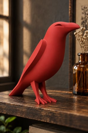 Karga Figürlü Dekoratif Biblo - 17cm