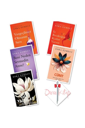 Esra Ezmeci 5 Kitap (Gizli Yaralar, Cüret, Vazgeçilmez Olma, İz Bıraktığın Kadar +1), CAPRİCE KALEM