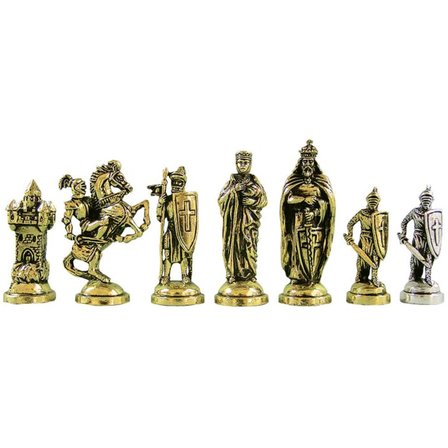 Haçlılar Metal Satranç Figür (No:6)