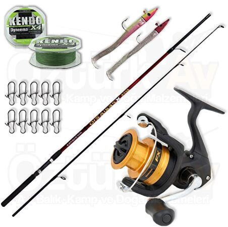 Shimano Fx 4000 - Effe Xperia 240cm Spin Olta Seti