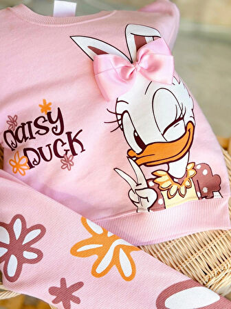 Çocuk Takım Sweet Daisy Duck Alt Üst takım