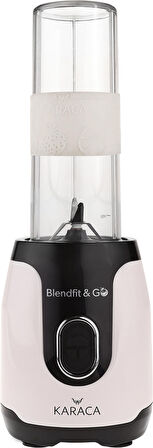 Karaca Blendfit Go Personal Kişisel Smoothie Blender Retro Krem