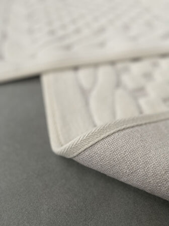 Kapadokya Yumuşacık, Süper Emici 2'li 100% Pamuk Ultra Lüks Banyo Paspası Seti