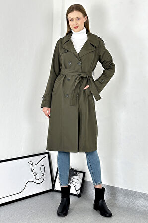 Kadın Su İtici Trençkot – Mevsimlik