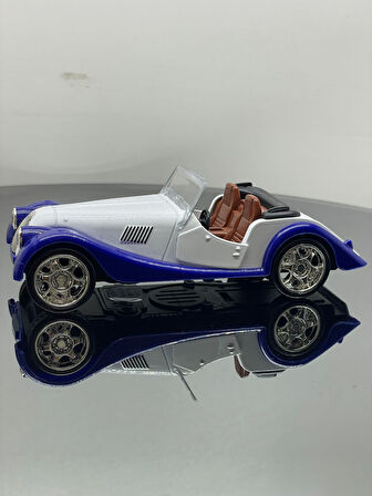 Eski Clasik Model Işıklı Sesli 1.36 Ölçek Oyuncak araba