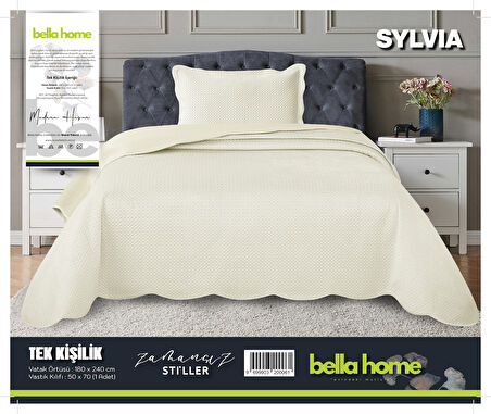 Sylvia Yatak Örtüsü Tek Kişilik
