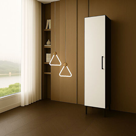 Vienna Tek Kapaklı Çok Amaçlı Dolap